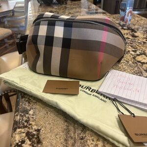 Burberry bumbag over $900 brand new!